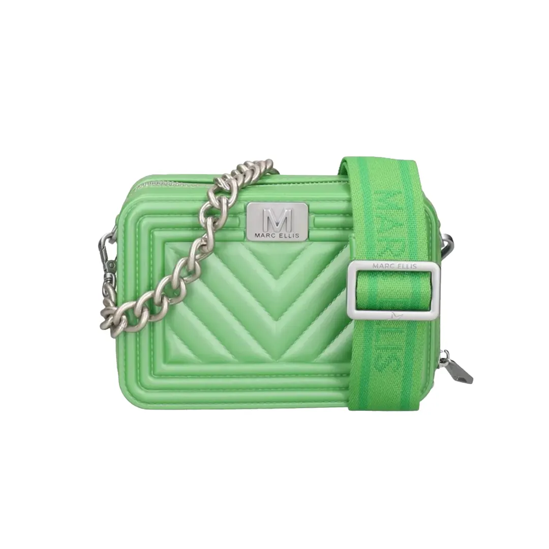 Borsa A Spalla - Vibrant Green Steel