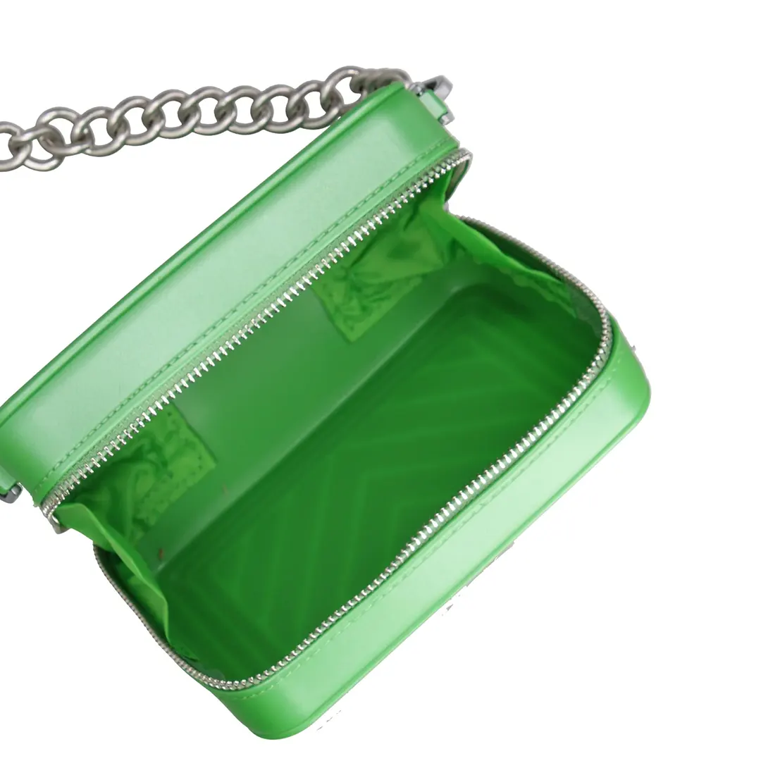 Borsa A Spalla - Vibrant Green Steel