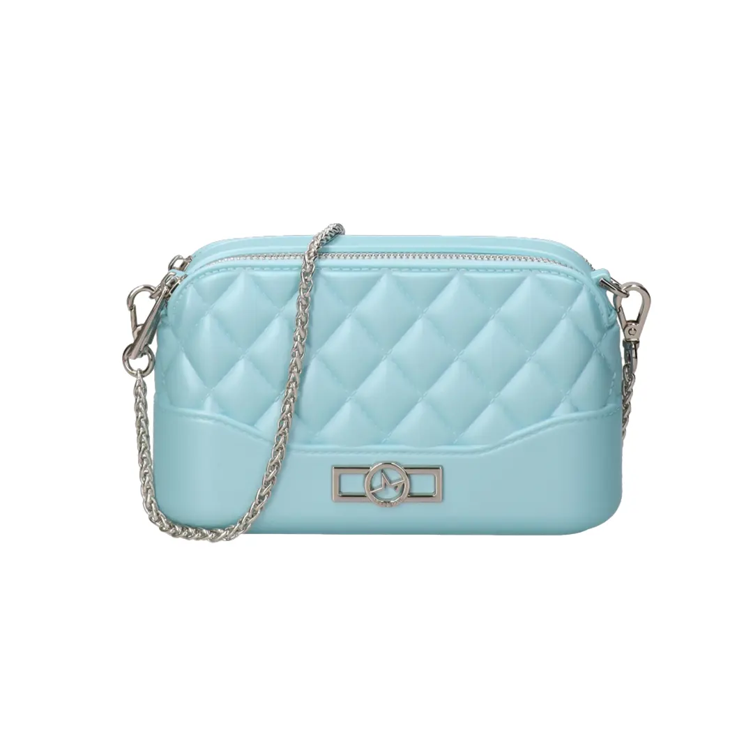 Borsa Tracolla Piccola - Angel Blue Acciaio