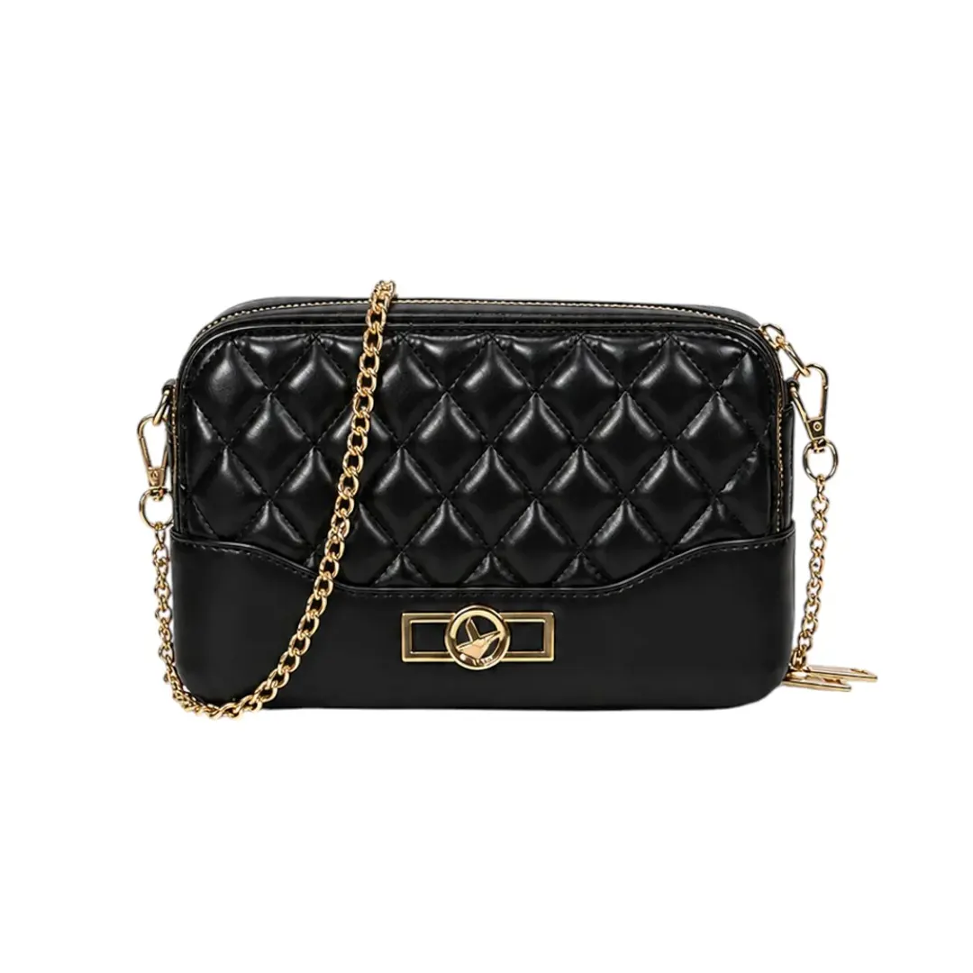 Borsa Tracolla Piccola - Nero Oro