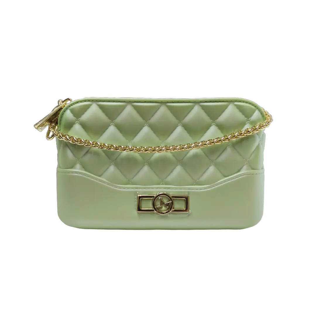 Borsa Tracolla Piccola - Soft Green Gold