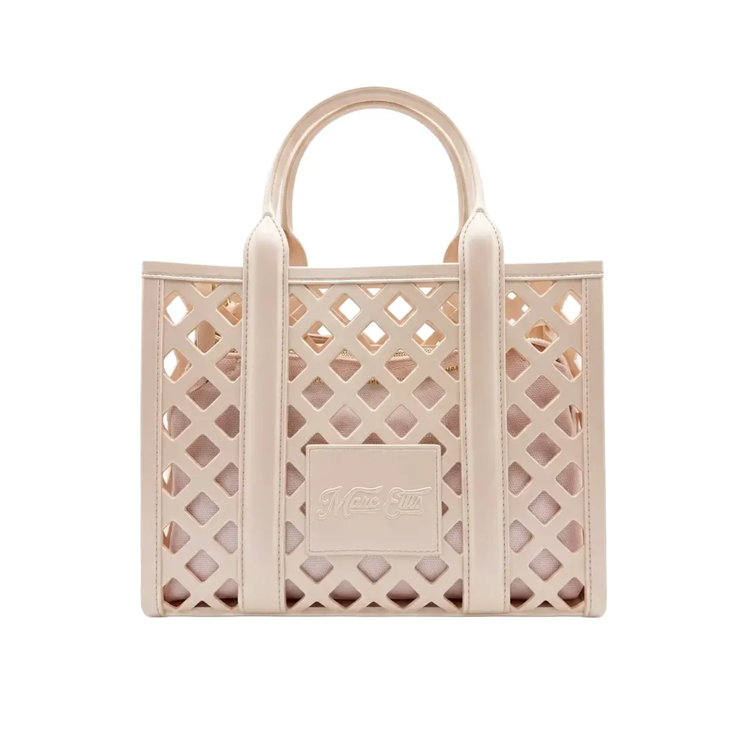 Borsa A Mano Media - Light Rose Light Gold