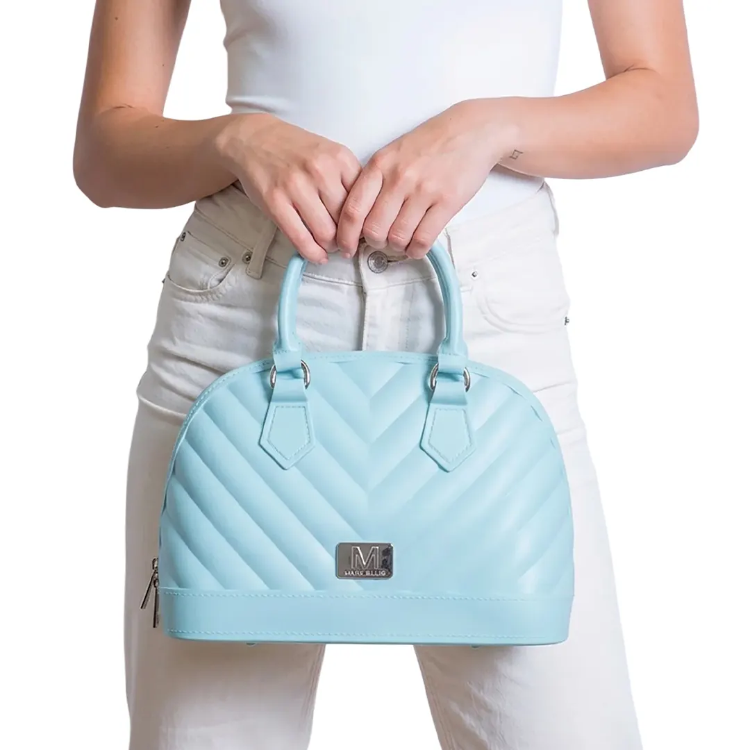 Borsa A Spalla - Angel Blue Acciaio