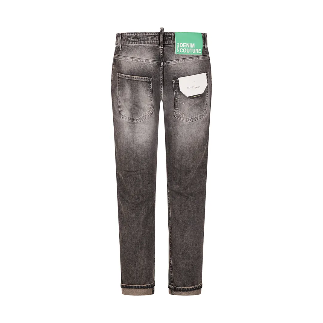 Jeans Carrot Fit - Grigio Scuro - 31/45