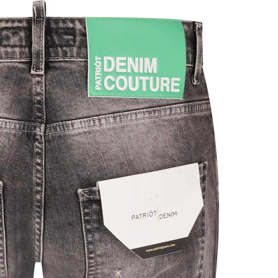 Jeans Carrot Fit - Grigio Scuro - 31/45
