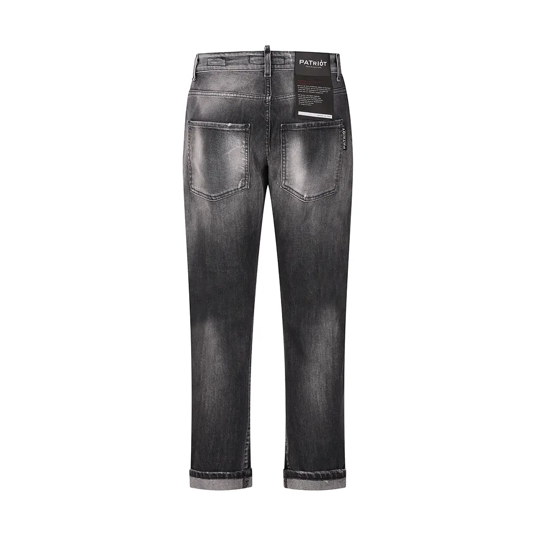 Jeans Carrot Fit - Grigio Scuro - 34/48