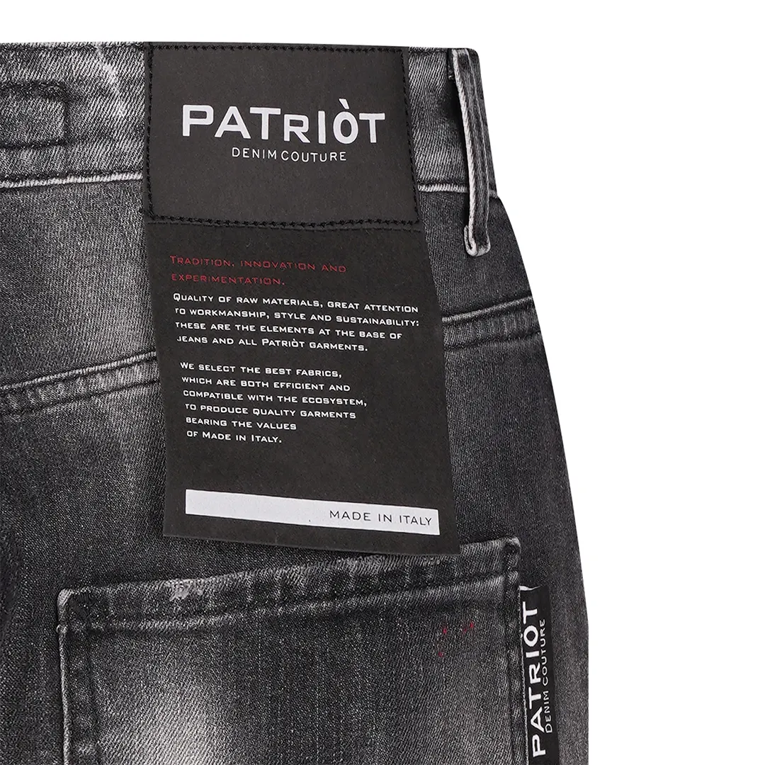 Jeans Carrot Fit - Grigio Scuro - 34/48