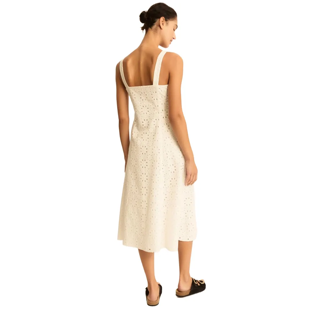Abito Cotone Sangallo - Bianco - 42