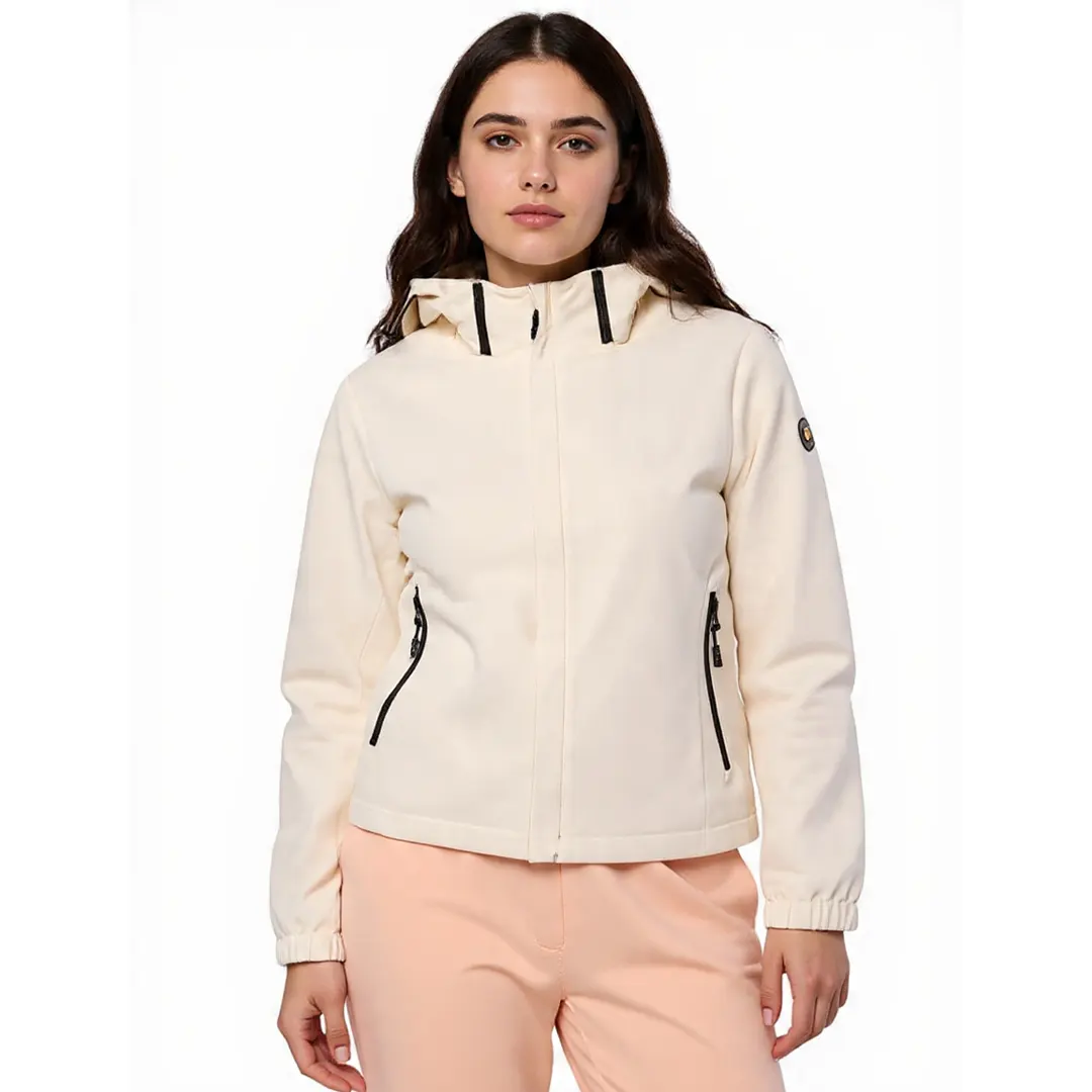 Giacca Cappuccio Donna - Avorio - 40
