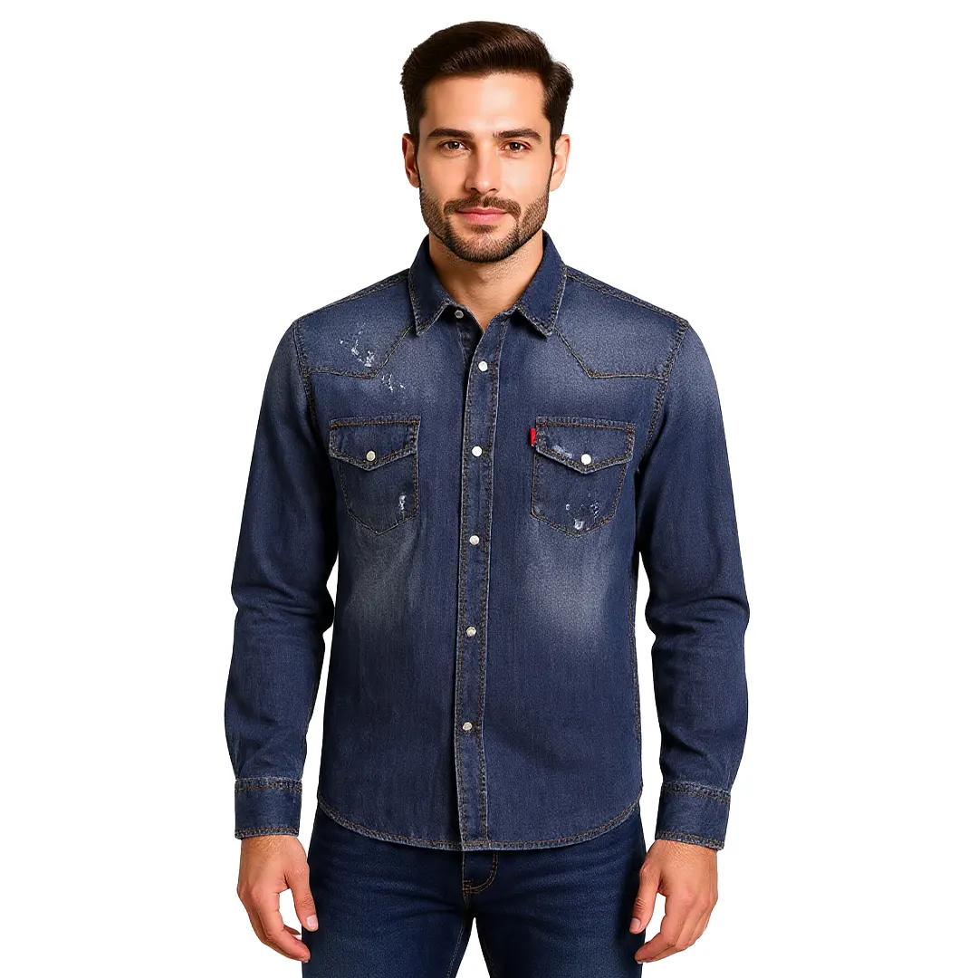 Camicia Jeans - Denim - S