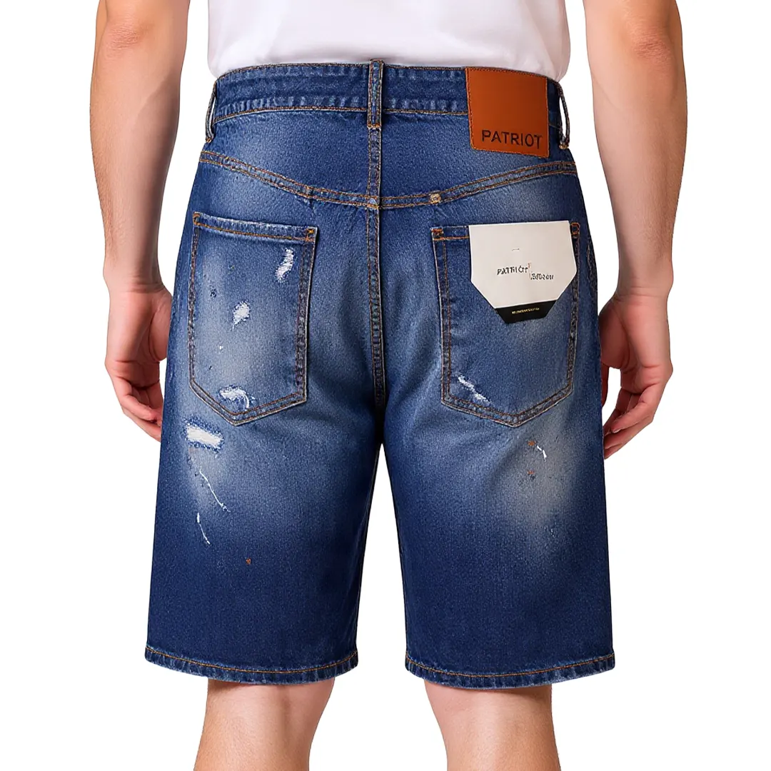 Bermuda Jeans - Denim Scuro - 31/45
