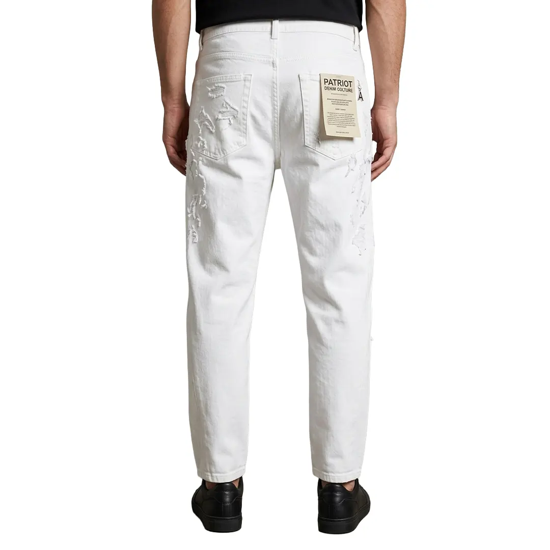 Jeans Carrot Fit - Bianco - 30/44
