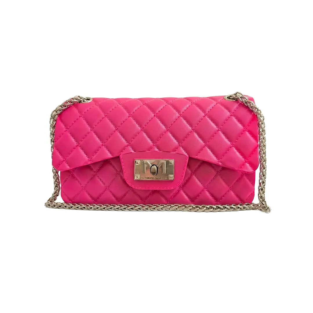Borsa Tracolla - Fucsia Argento