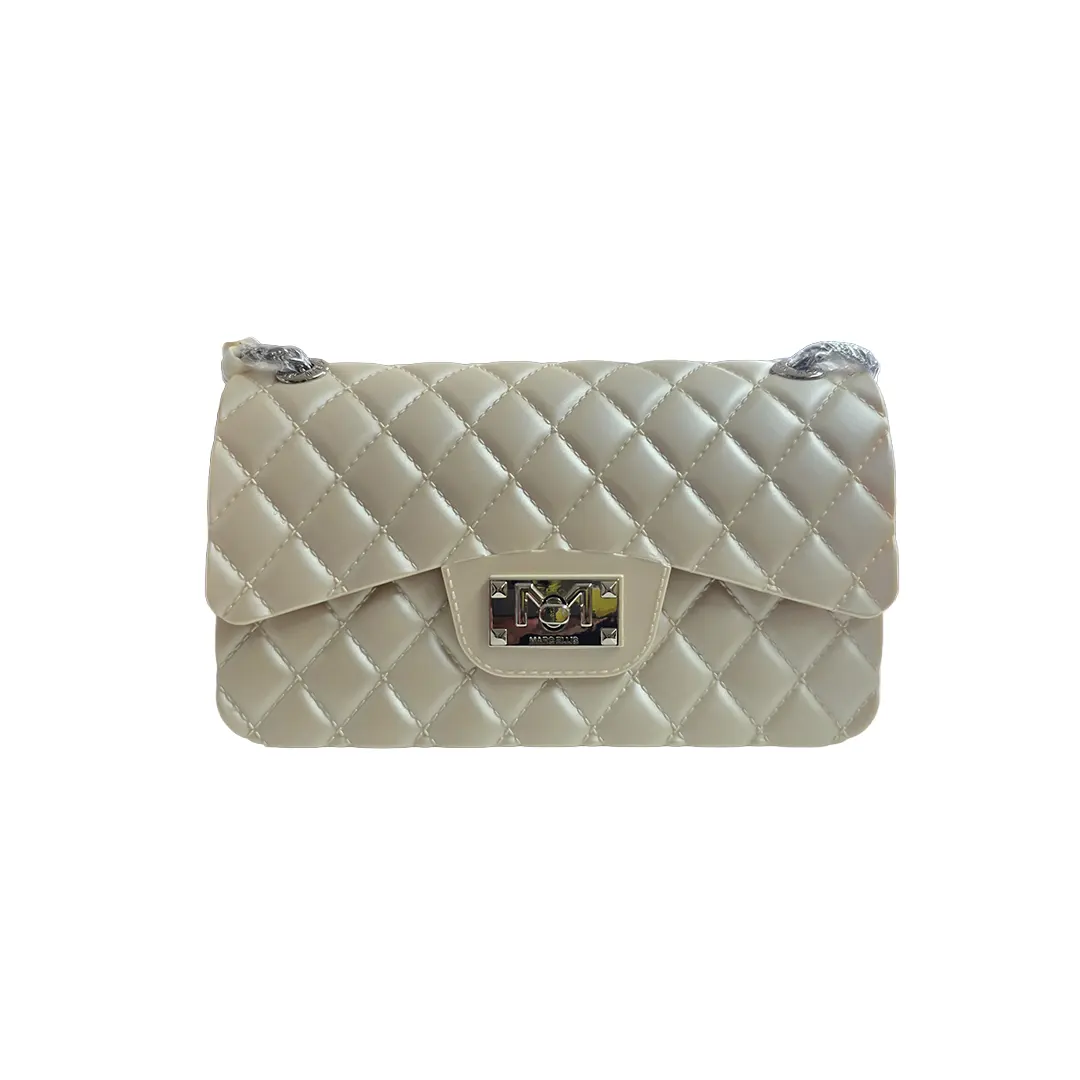 Borsa Piccola - Beige Argento
