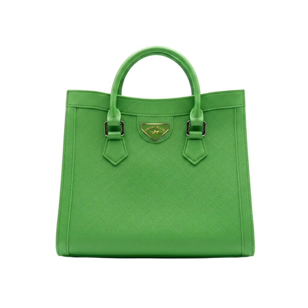 Borsa A Mano - Vibrant Green Silver