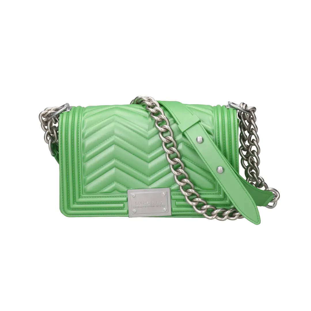 Borsa - Vibrant Green Steel