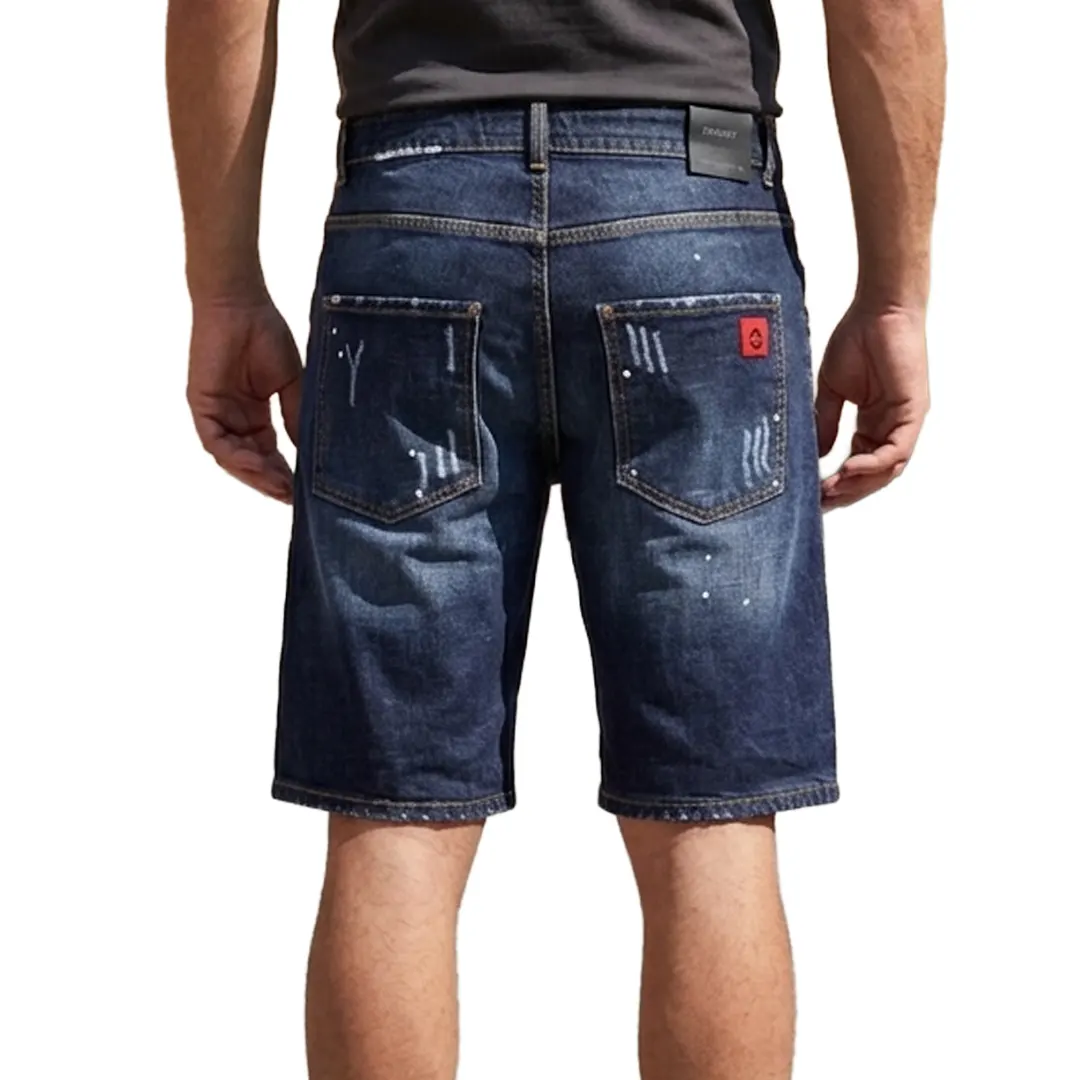 Bermuda Jeans - Denim Scuro - 31/45