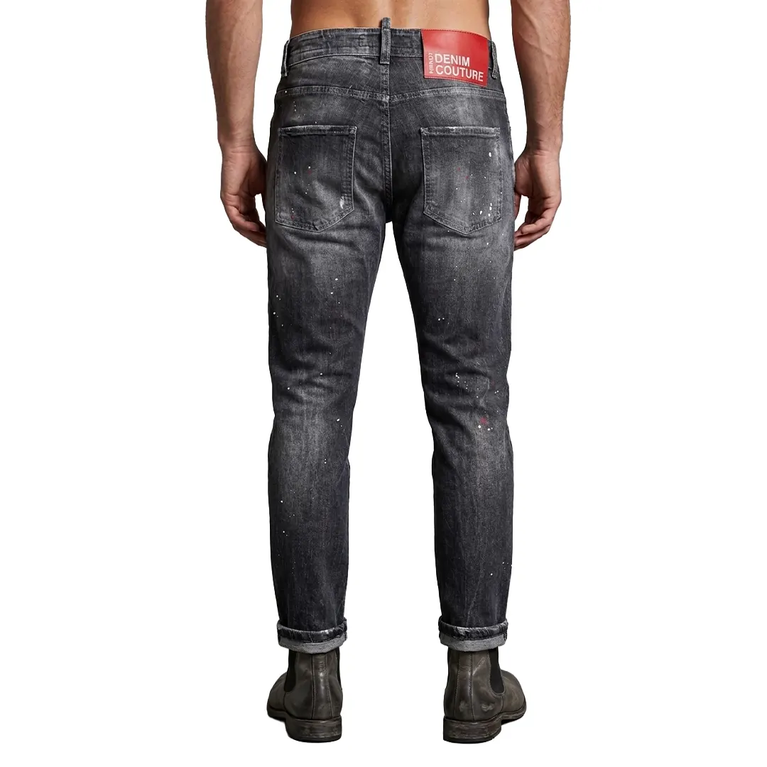 Jeans Carrot Fit - Grigio Scuro - 30/44