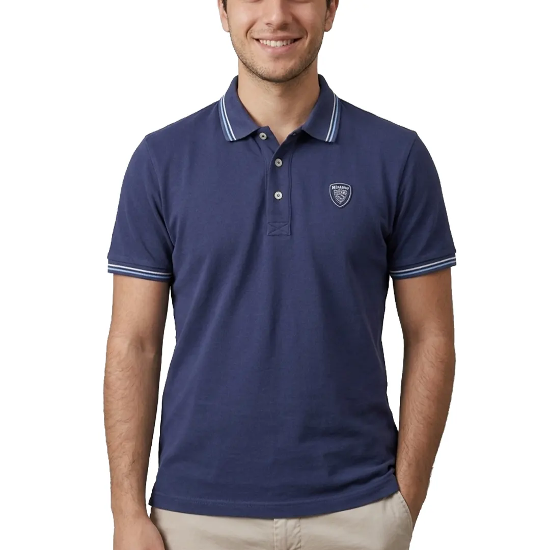 Polo Agassiz - Blu - S