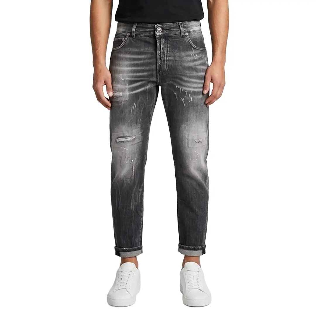 Jeans Carrot Fit - Grigio - 30/44