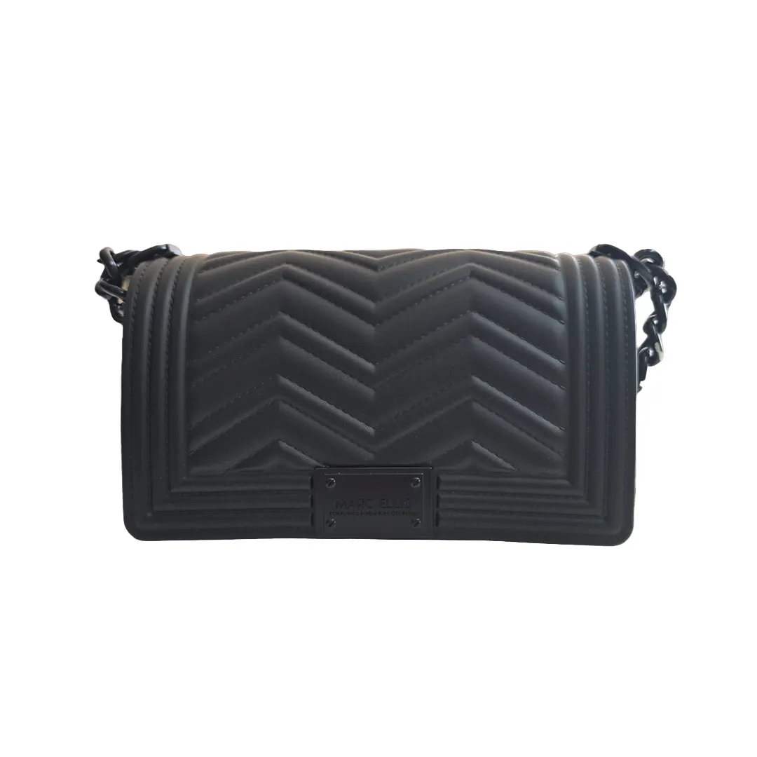 Borsa Mini - Nero Lamina Nero