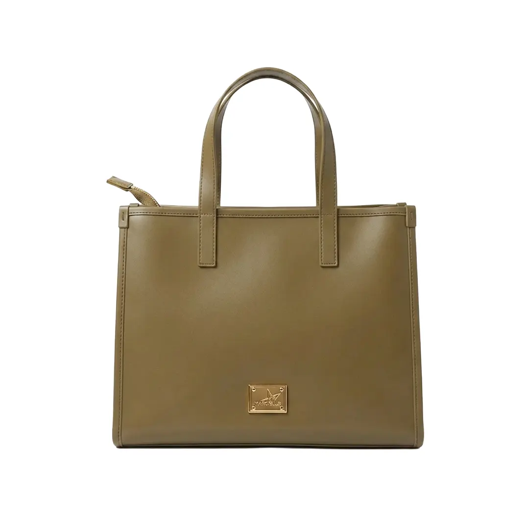 Borsa a Mano - KHAKI MATT GOLD