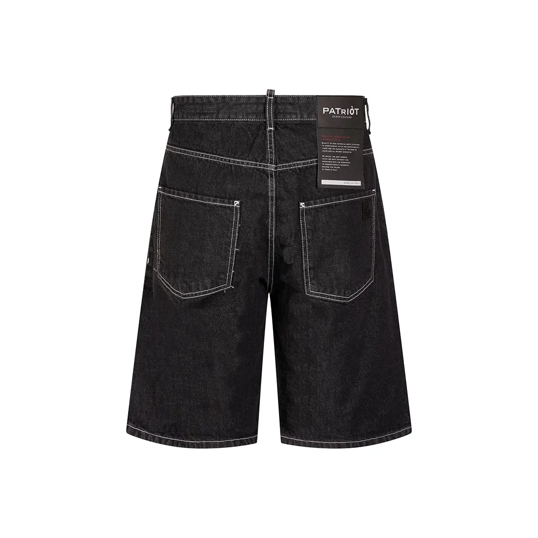 Bermuda Jeans - Nero - 31/45