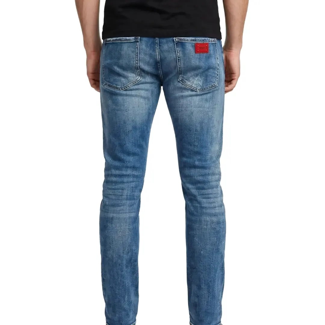 Jeans Slim Fit - Denim Chiaro - 44