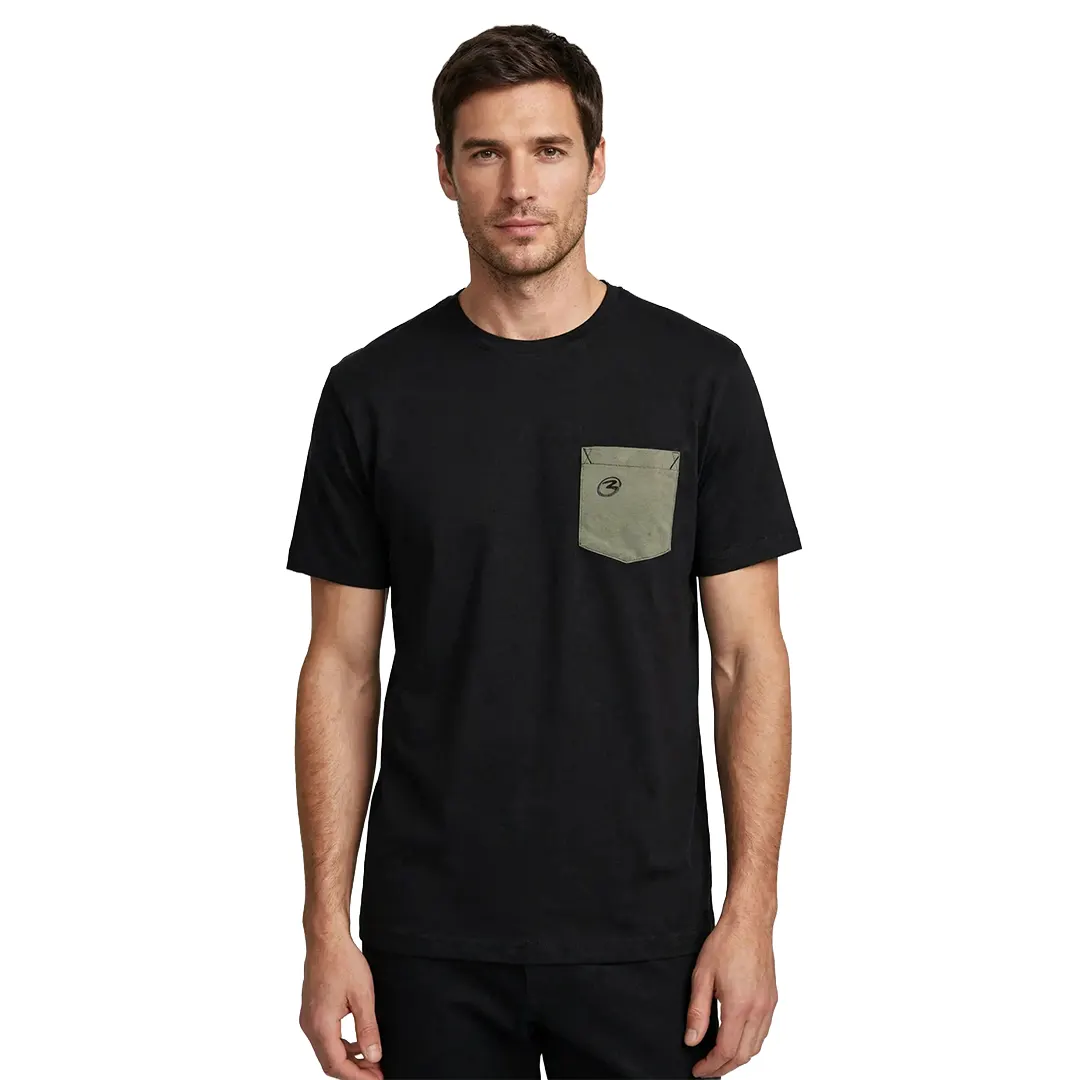 T-Shirt Con Taschino - Nero 92 - S