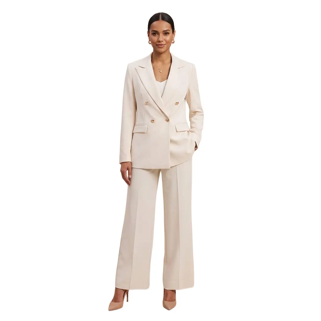 Tailleur Elegante Donna - Panna - S
