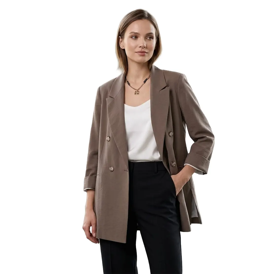 Giacca Con Spilla Donna