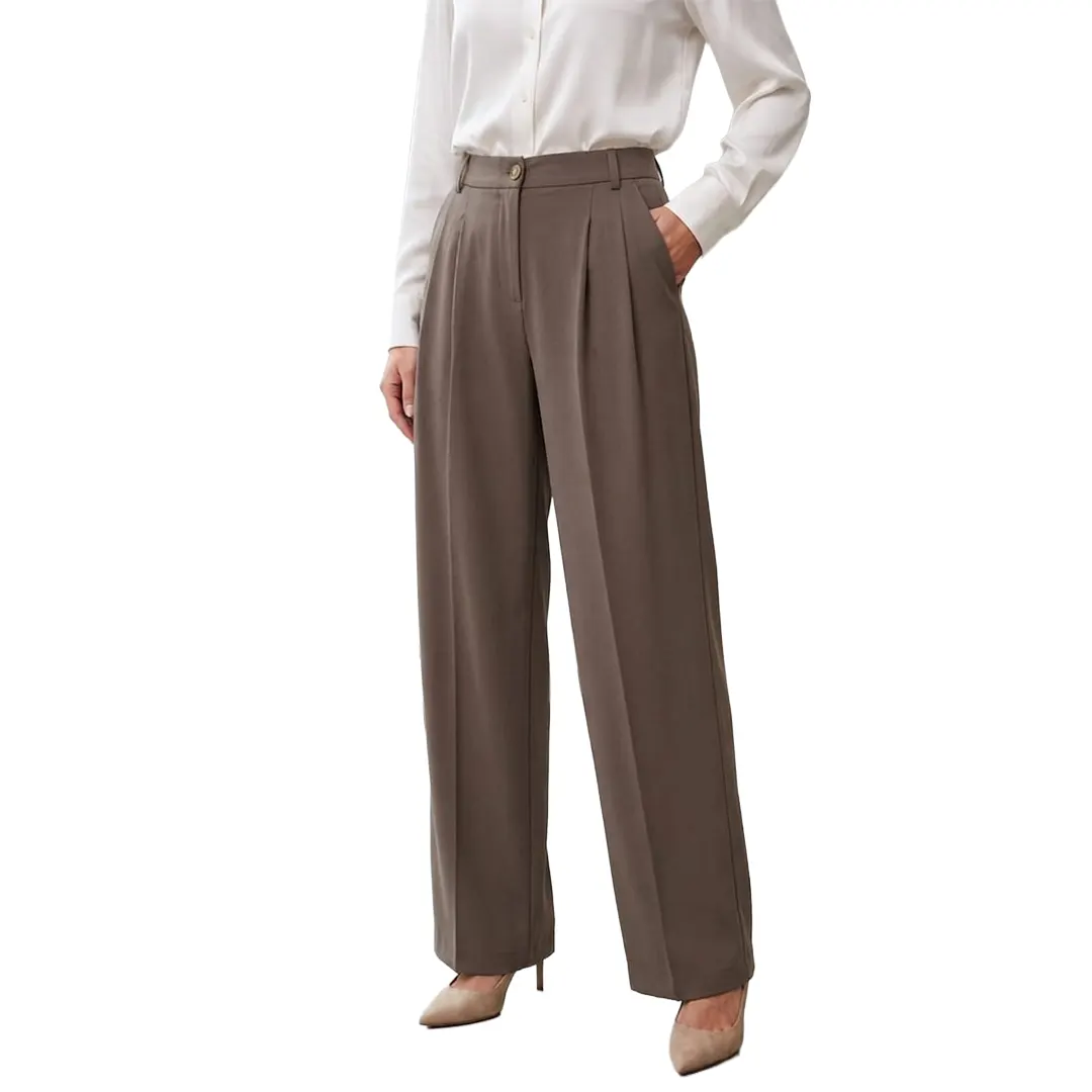 Pantalone Pinces Donna - Fondente - 42