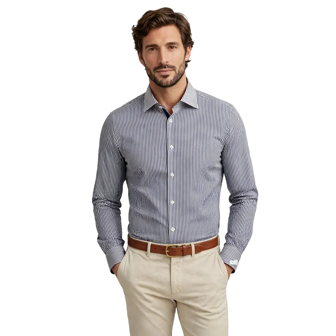 Camicia Bianco Celeste4 - L