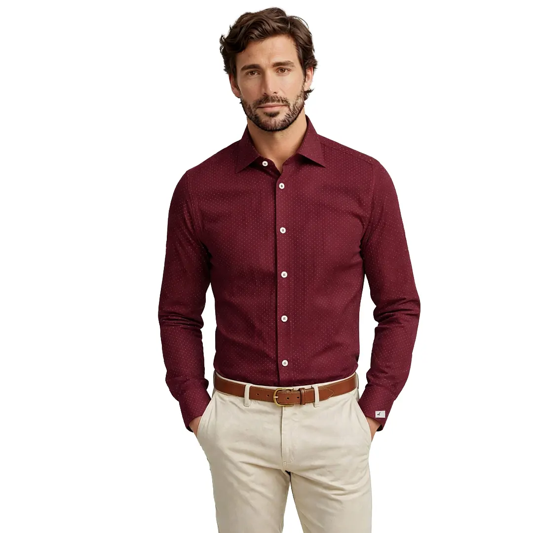 Camicia Bordeaux - M