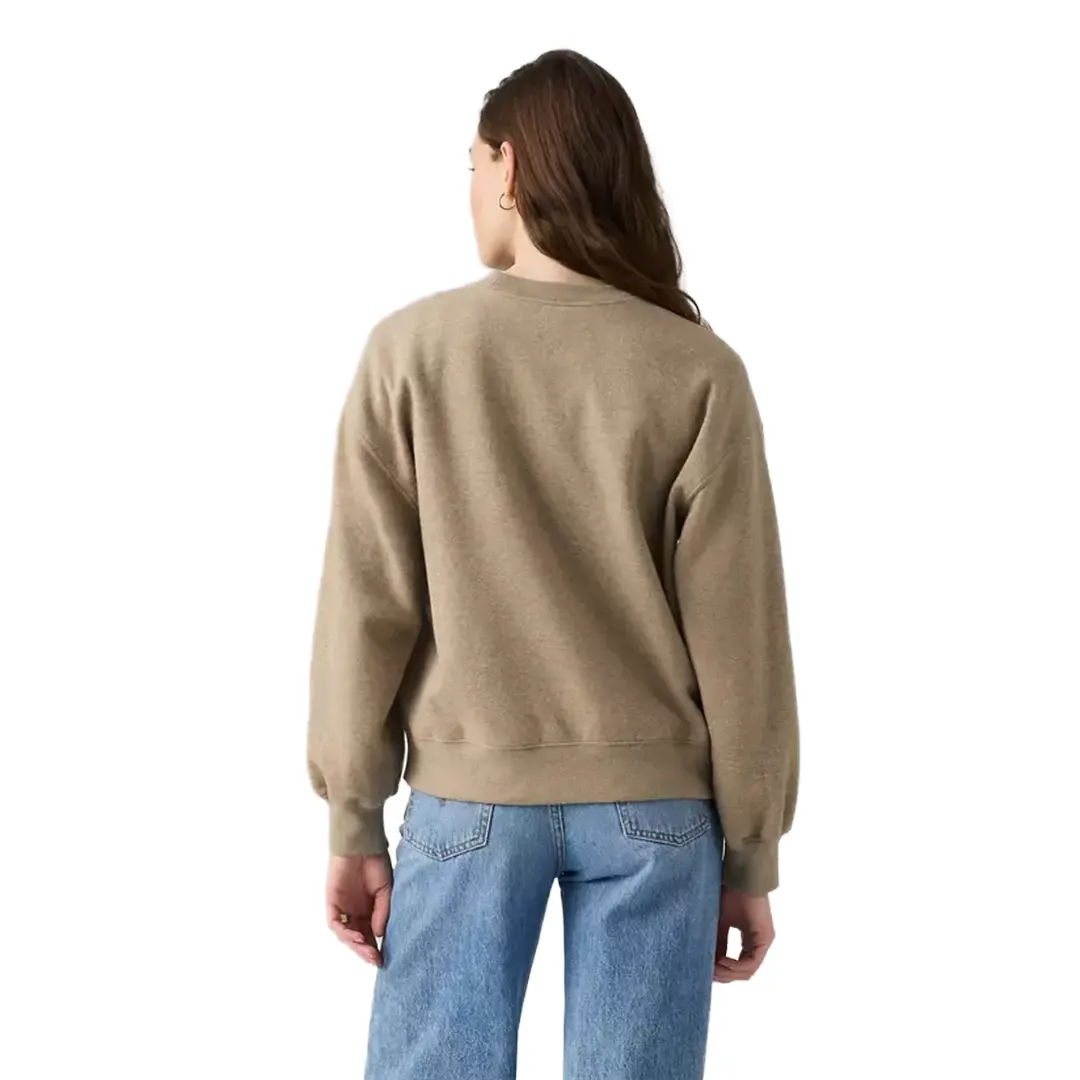Felpa Pile Donna - Tortora - S