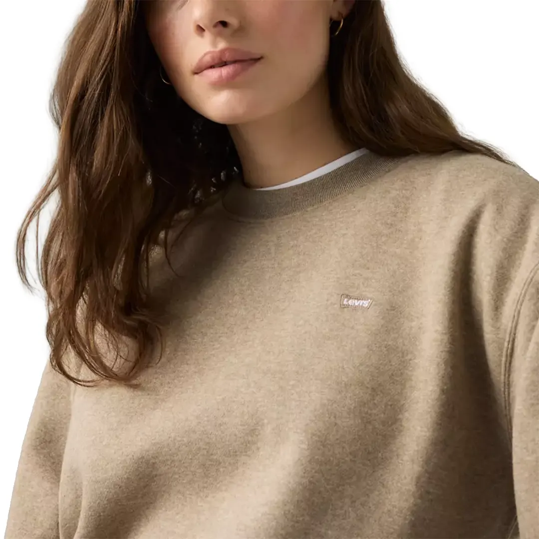 Felpa Pile Donna - Tortora - M
