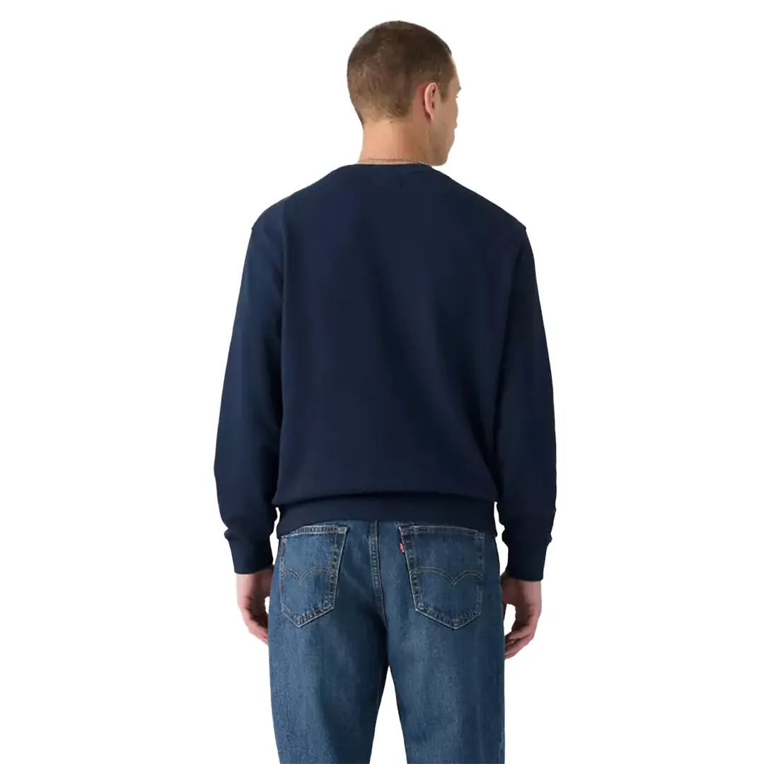 Felpa Sgarzata - Navy - L