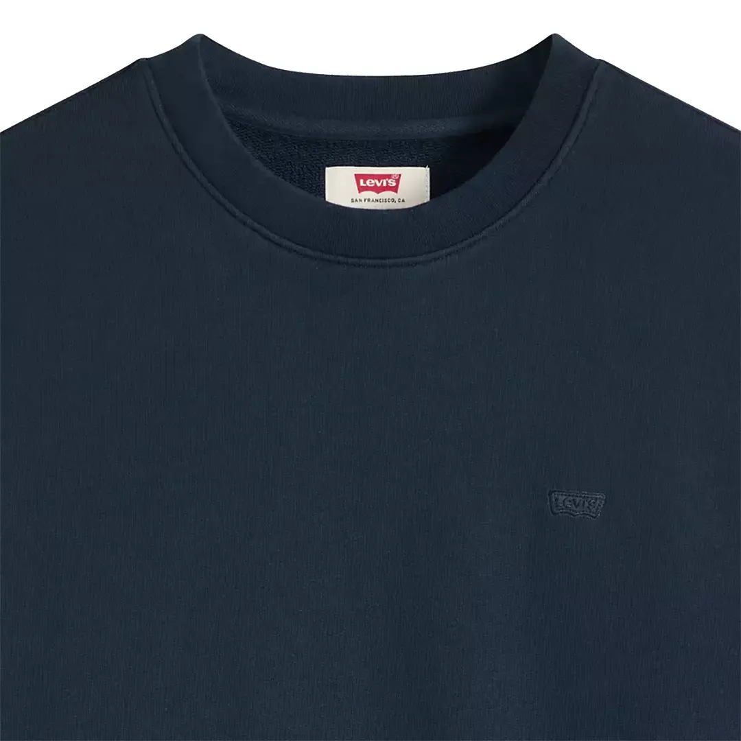 Felpa Sgarzata - Navy - XL