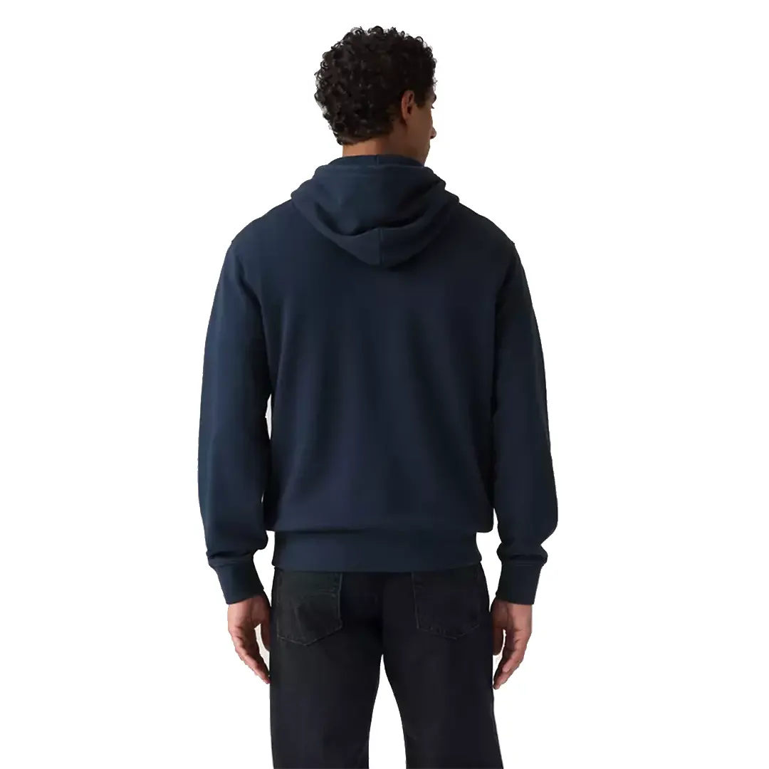 Felpa Cappuccio - Navy - L