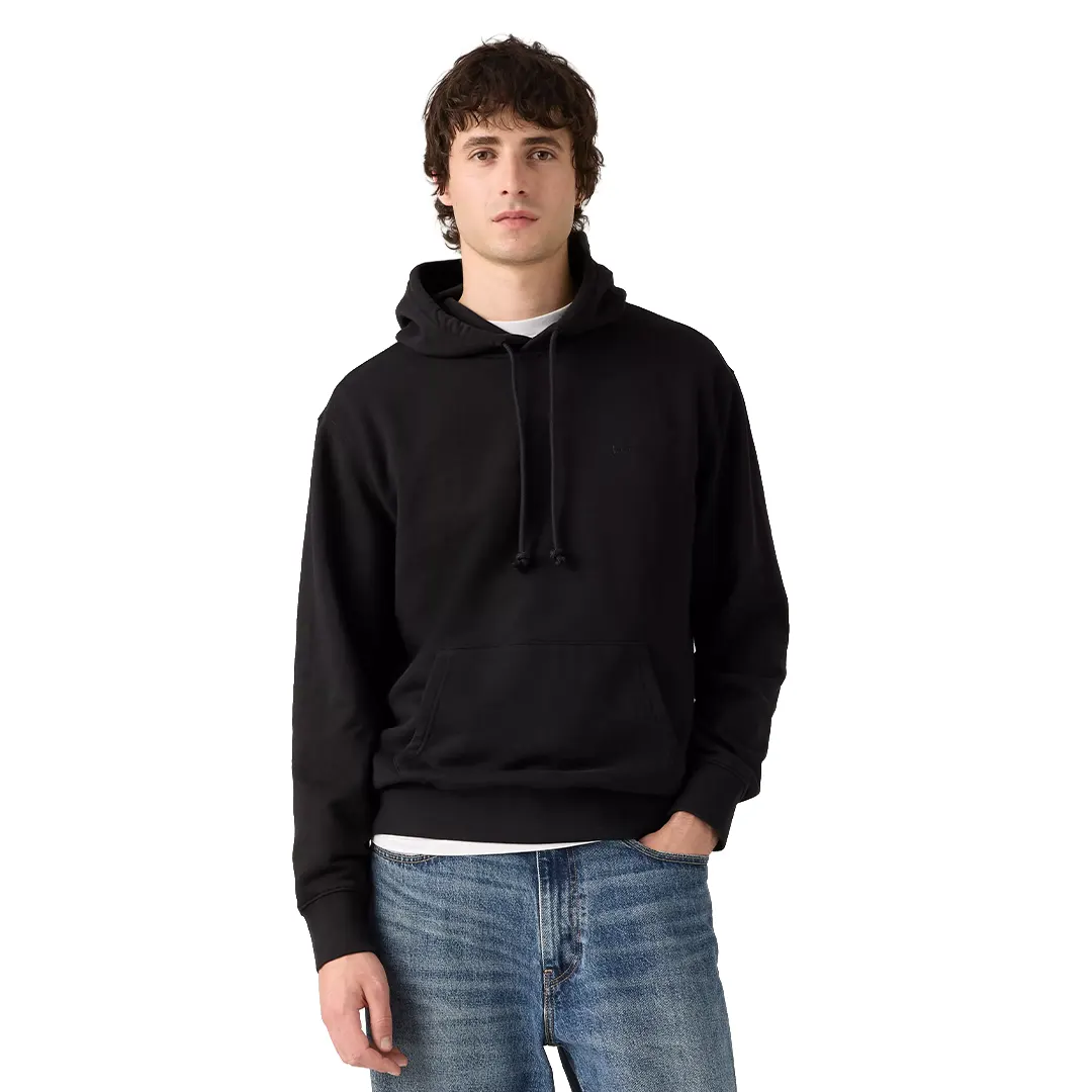Felpa Cappuccio - Nero - S