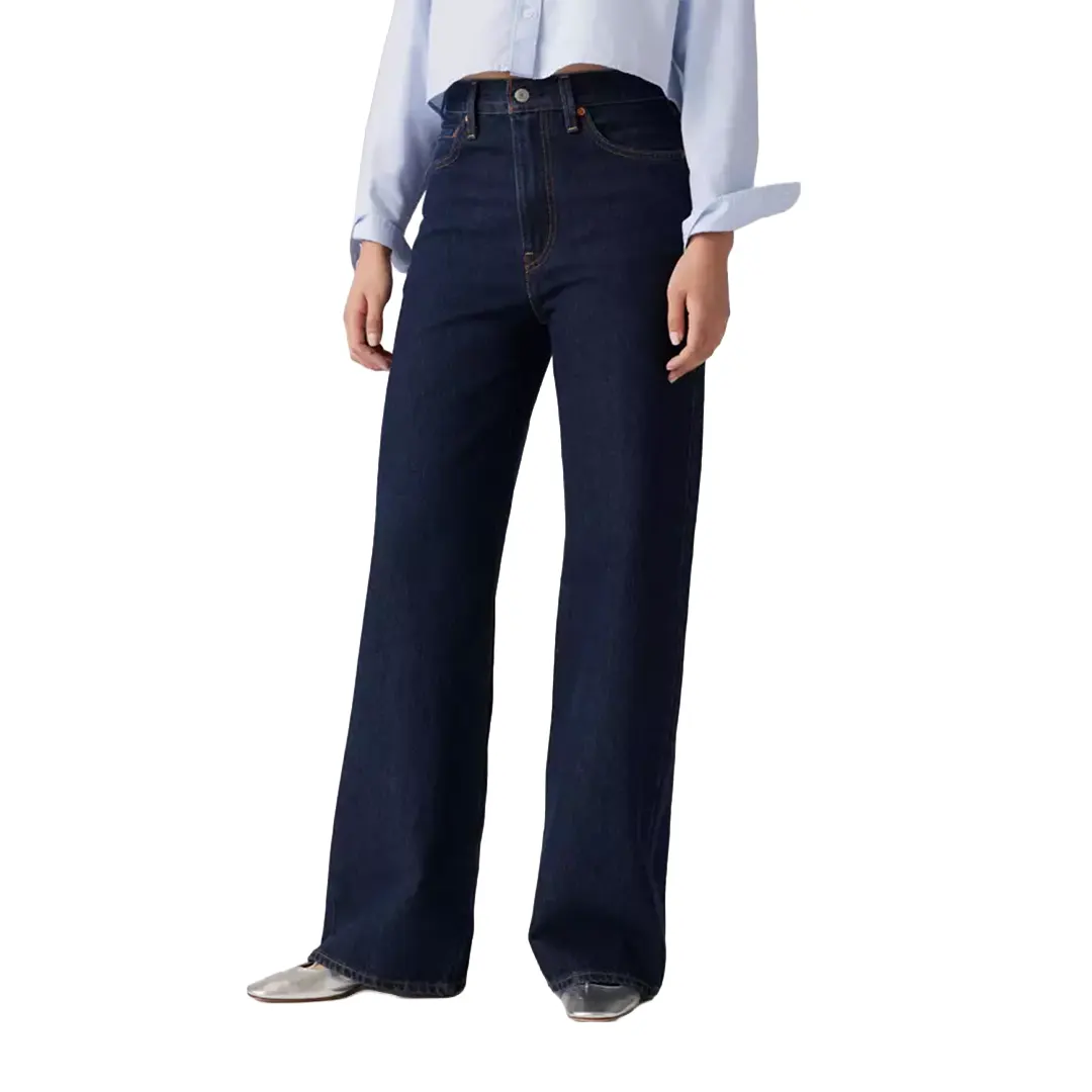 Jeans Ribcage Wide Leg Donna