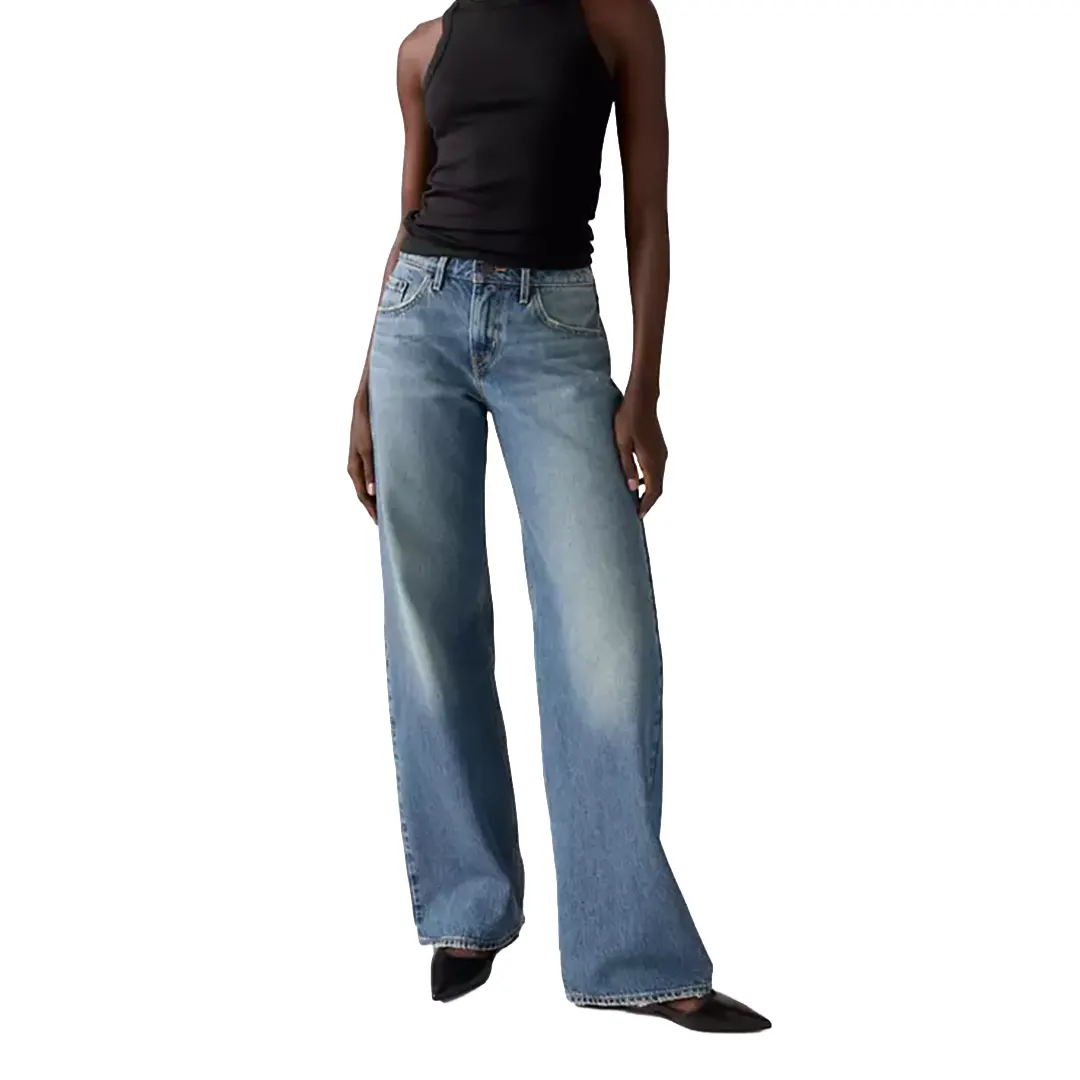 Jeans Low Loose Donna