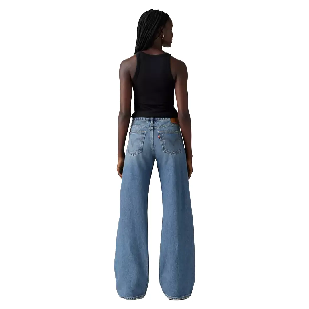 Jeans Low Loose Donna - Denim - 24/38