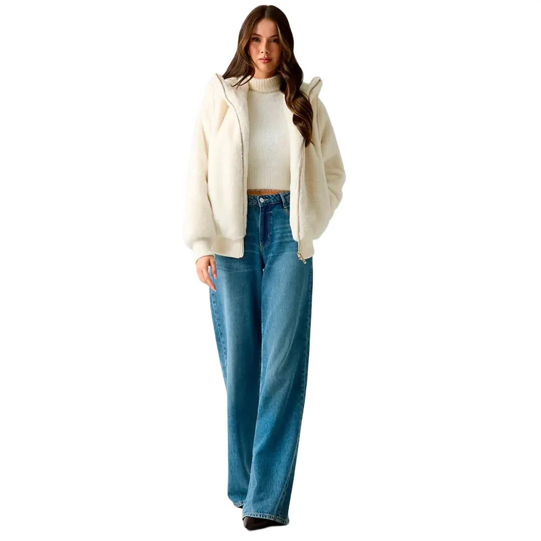 Giubbino Donna - Bianco Crema - XS