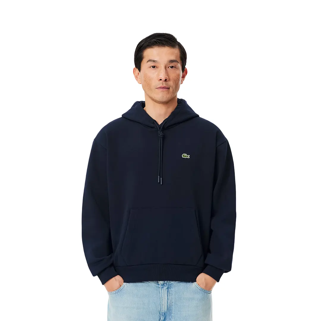 Felpa Pile Cappuccio - Navy 166 - 3/S
