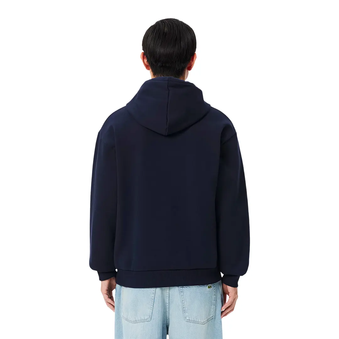 Felpa Pile Cappuccio - Navy 166 - 3/S