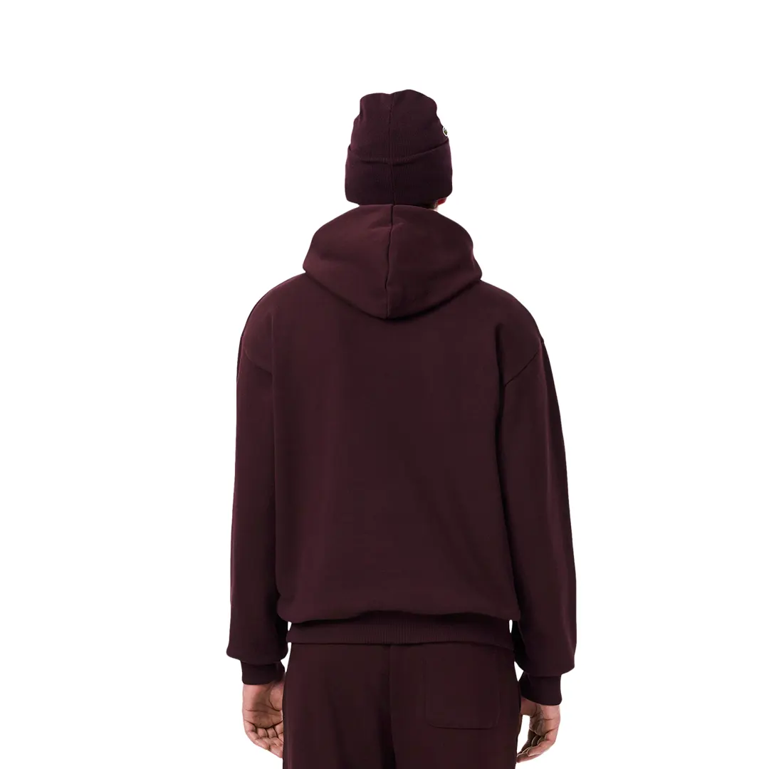 Felpa Pile Cappuccio - Marrone 3KE - 3/S