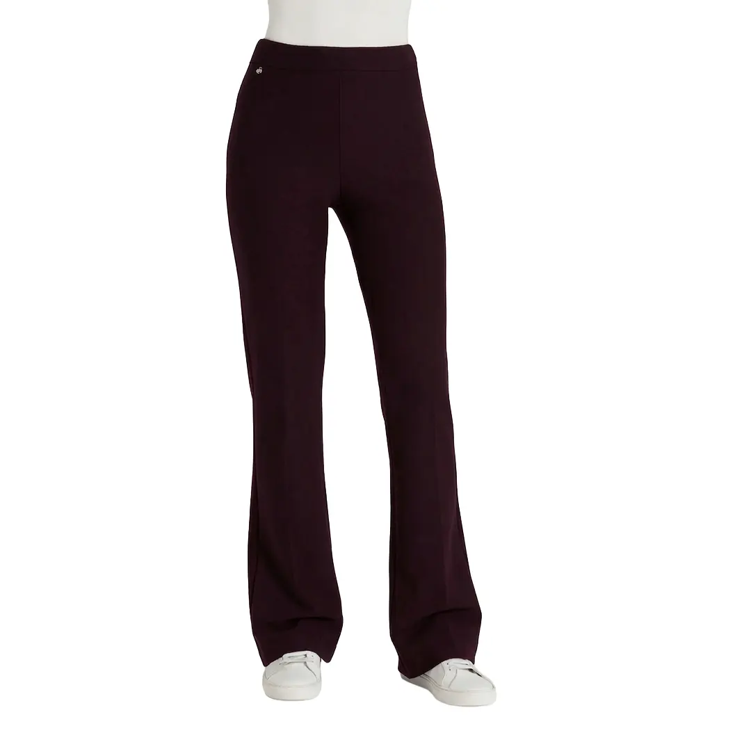 Pantalone Flare Donna - Huchleberry - 1/38