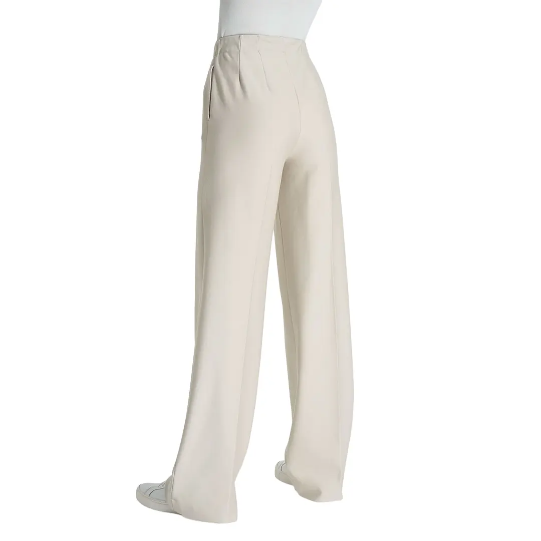 Pantalone Con Tasche Donna - Avorio - 1/38