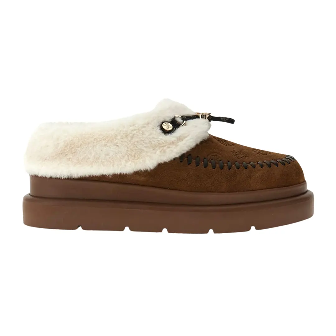 Scarpe Sabot Donna - Marrone - 36